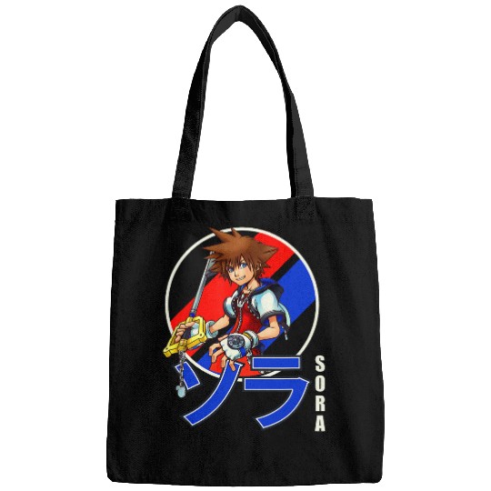Disney Kingdom Hearts Sora Classic Color Anime Circle Shot Bags