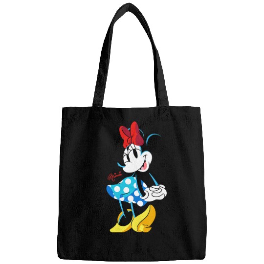 Disney Minnie Mouse Polka-Dot Skirt Cute Retro  Pose Bags