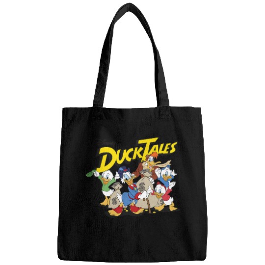 Disney DuckTales Main Cast With Money Bags Group Shot Bags