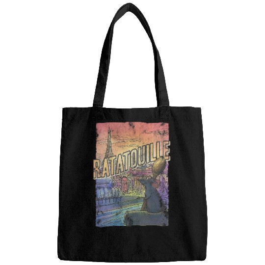 Disney Pixar Ratatouille Remy City View Poster Bags