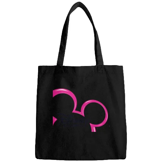 Disney Channel  Mickey Mouse Pink Retro 2000s Logo Bags