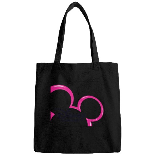 Disney Channel  Mickey Mouse Pink Retro 2000s Logo Bags