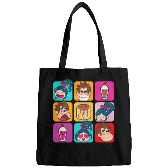 Disney Wreck-It Ralph Vanellope Ralph & Desserts Panels Bags