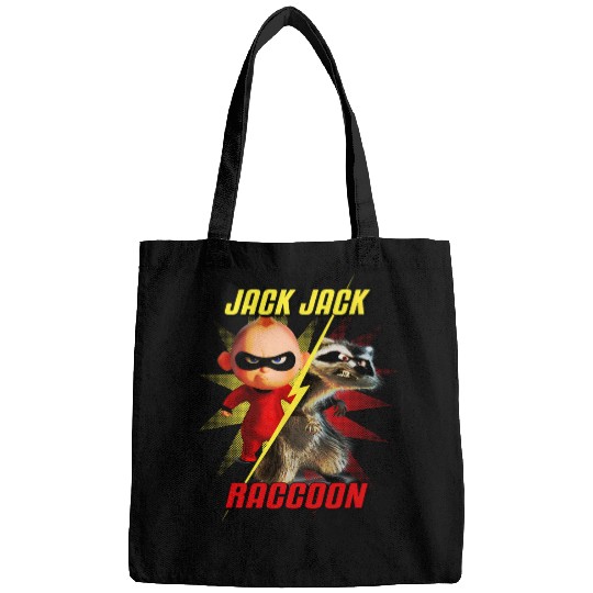 Disney Pixar The Incredibles 2 Jack-Jack vs. Raccoon Retro Bags