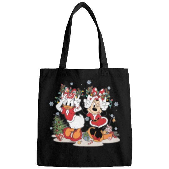 Vintage Disney Christmas  Bags, Minnie and Daisy Christmas