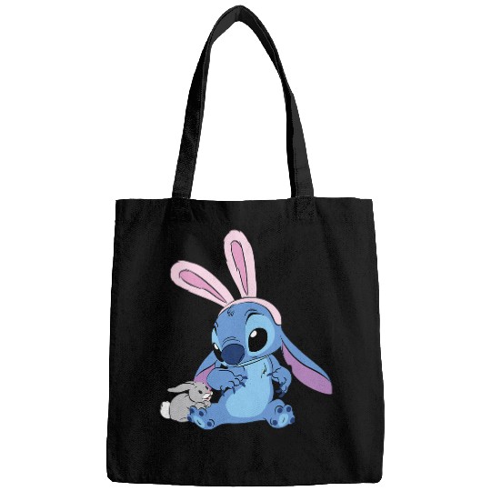 Disney Stitch with Easter Bunny Bags