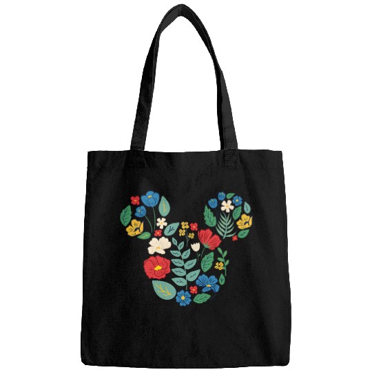 Disney Mickey Mouse Head Shape Icon Flowers Garden Spring Bags