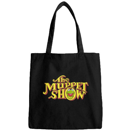 Disney The Muppets Show Kermit Neon Big Chest Text Logo V2 Bags