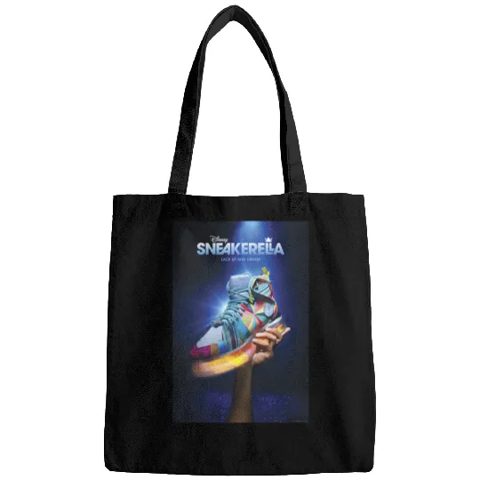 Disney Sneakerella Lace Up And Dream Sneaker Poster Bags