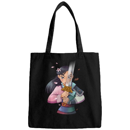 Disney Mulan Anime Half Girl Half Warrior Bags