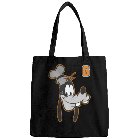 Disney Goofy Orange Outline Portrait Bags