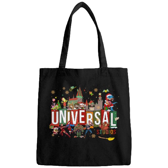 Universal Studios Christmas Bags, Disneyland Christmas