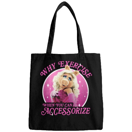Disney The Muppets Miss Piggy Why Exercise Accessorize Bags