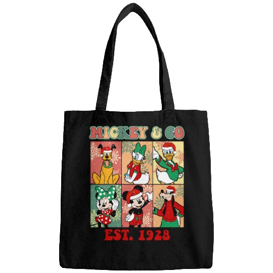 Discover Merry Christmas Friends Santa Claus Costume  : Mickey Disney Christmas, Disney Christmas Bags