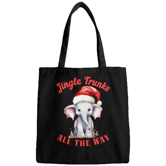 Discover Jingle Trunks All The Way. happy elephant  , Disney Elephant Dumbo Christmas , Dumbo Christmas Bags
