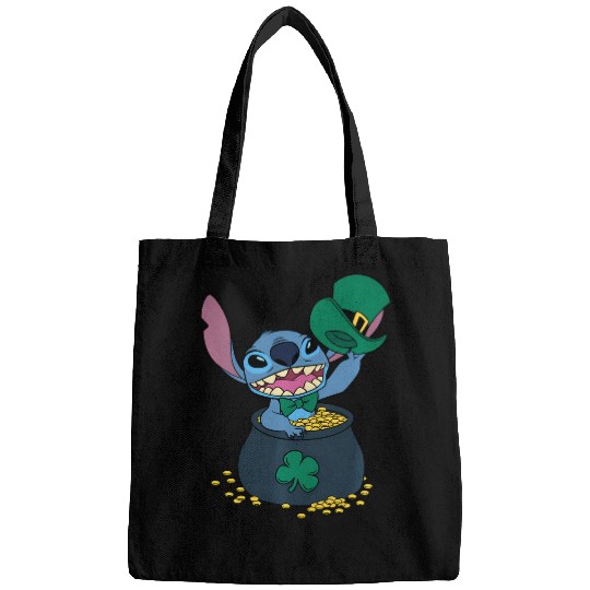 Disney Stitch Pot Of Gold Shamrock St. Patrick'S Day Bags