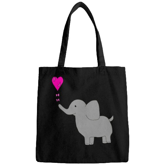 Discover Elephant holding Heart Shaped Balloon  : Disney Elephant Dumbo, Dumbo Bags