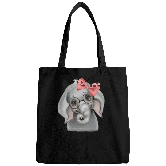 Discover elephant watercolor portraits Ba: Disney Elephant Dumbo, Dumbo Bags