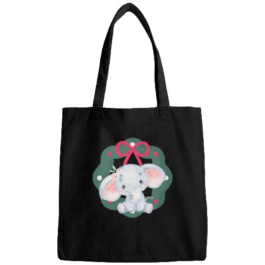 Discover White Elephant Gift Exchange Christmas Drawing Collection Pillow7, Disney Elephant Dumbo Christmas , Dumbo Christmas Bags