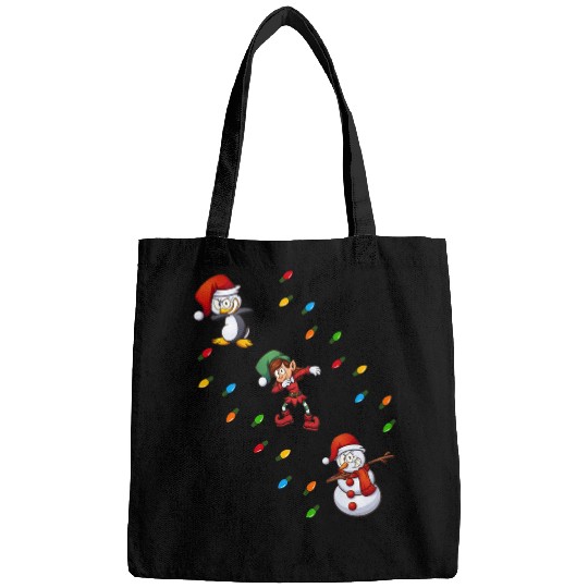 Christmas Boys Girls Men Xmas Dabbing Santa Elf Friends Xmas  1: Mickey Disney Christmas, Disney Christmas Bags