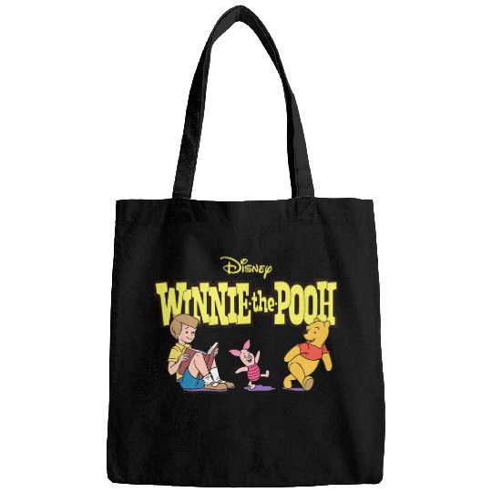 Disney Winnie the Pooh Piglet & Christopher Robin with Logo Bags