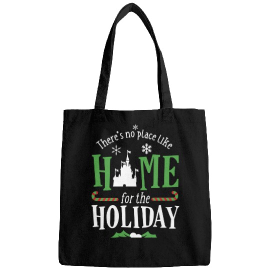 Discover Theres No Place Like Home for the Holiday  : Mickey Disney Christmas, Disney Christmas Bags