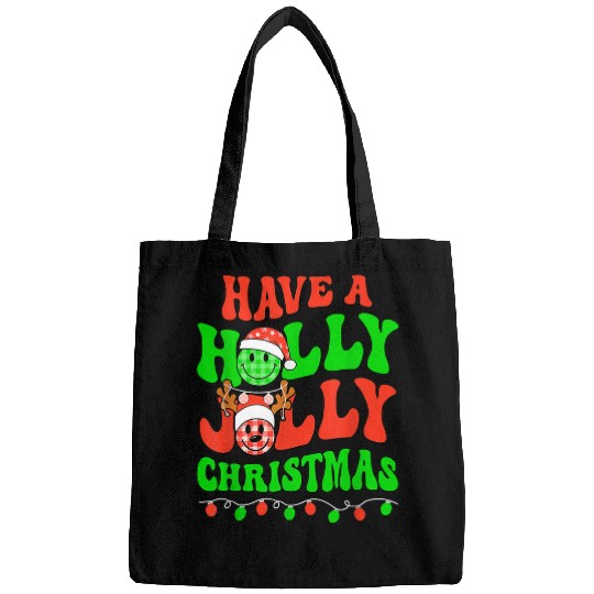 Groovy Christmas Have A Holly Xmas Jolly Team Santa Elf PJs  : Mickey Disney Christmas, Disney Christmas Bags