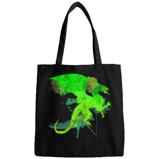 Discover Dragon flying Watercolor Forest   SALE!! : Disney Villains Maleficent , Maleficent Gift S-5XL Bags