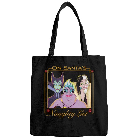 Discover Disney Villains Holiday Christmas On Santa’s Naughty List Bags