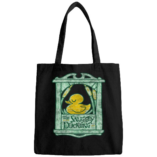 Discover Disney Tangled The Snuggly Duckling Vintage Sign Long Sleeve T-Shirt Bags