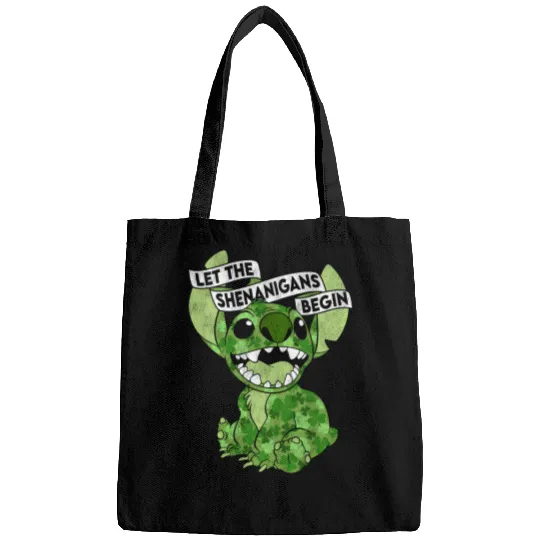 Disney Lilo Stitch St. Patrick'S Day Stitch Shenanigans Bags