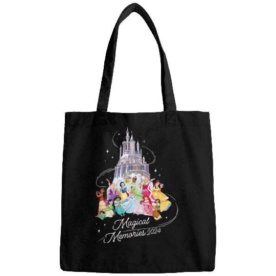 Discover Disney Princess Winter Holiday Castle Magical Memories 2024 Bags