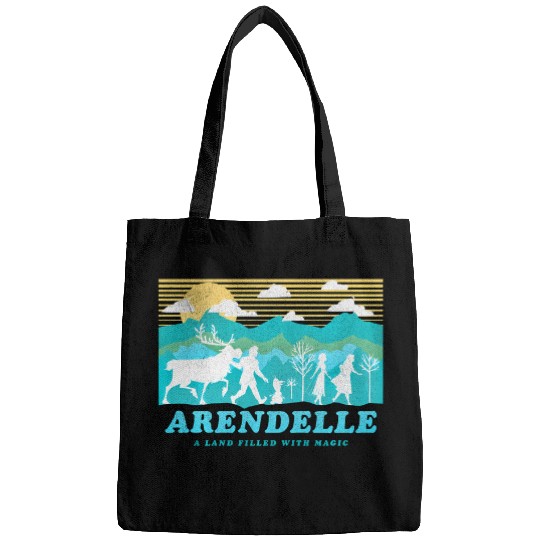 Discover Disney Frozen 2 Arendelle Group Silhouette Poster Bags