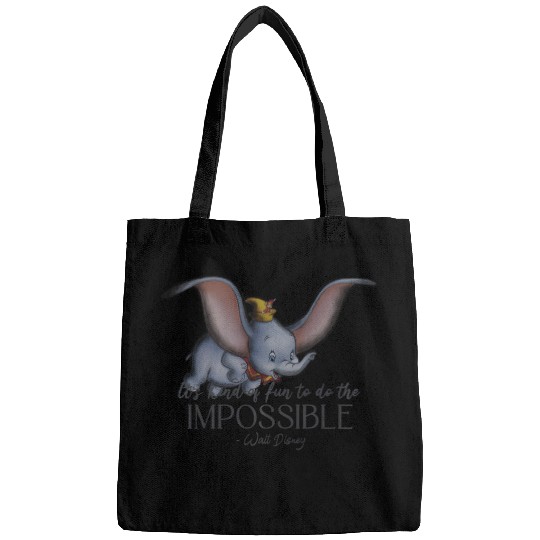 Discover Disney 100 Dumbo Classic Walt Disney Quote Bags