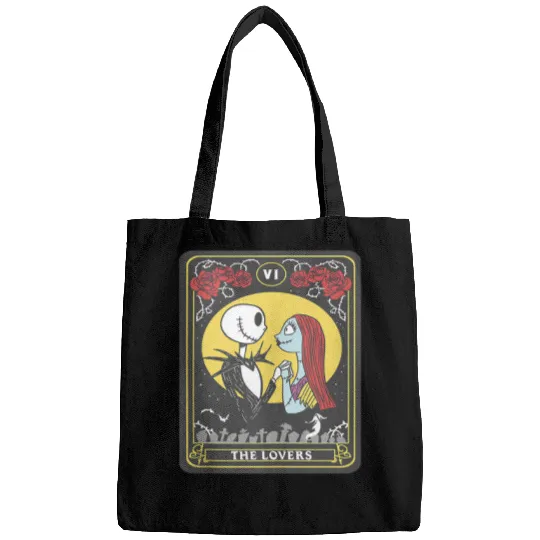 Discover Disney The Nightmare Before Christmas Jack & Sally Lovers Tank Top Bags