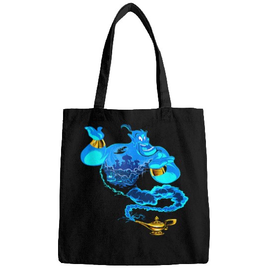Disney Aladdin Genie Portrait Agrabah Fill Tank Top Bags