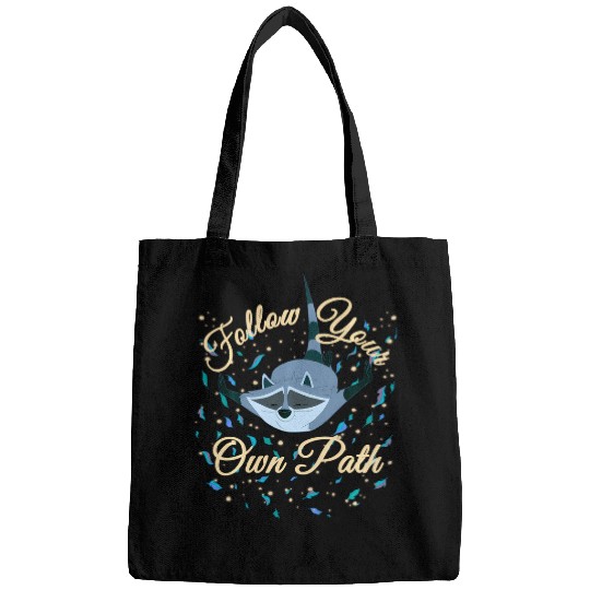 Disney Pocahontas Meeko Follow Your Own Path Text Bags