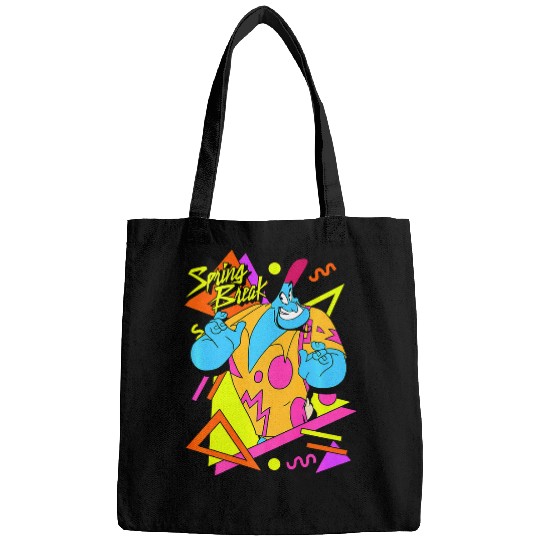 Disney Aladdin Genie Retro 90's Style Poster Premium Bags