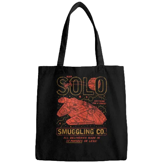 Star Wars Vintage Han Solo Smuggling Co. Poster Disney+ Tank Top Bags