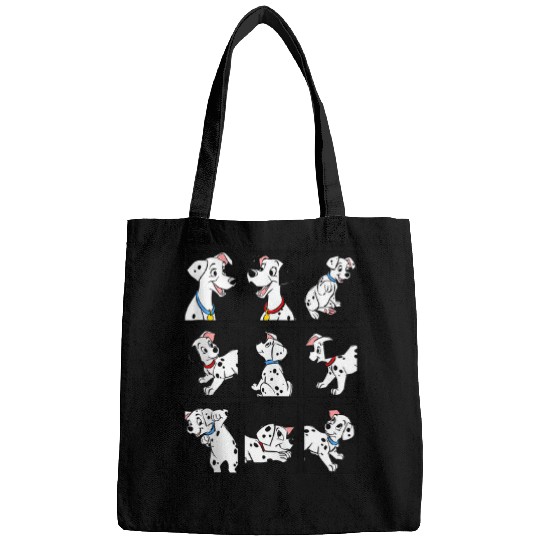 Discover Disney 101 Dalmatians Puppy Group Shot Portrait Boxes Tank Top Bags