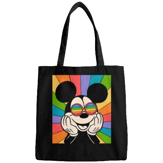 Discover Disney Mickey Mouse Sun Burst Retro Bags