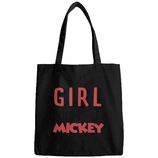 Discover Disney Mickey And Friends Just A Girl Who Loves Mickey Retro Bags
