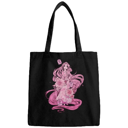 Discover Disney Tangled Pink Tonal Rapunzel Portrait Bags