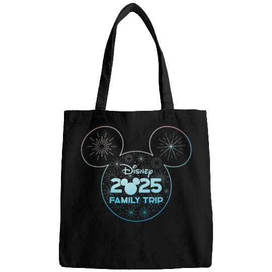 Discover Disney Mickey Mouse Icon Fireworks Vacation Family Trip 2025 Bags