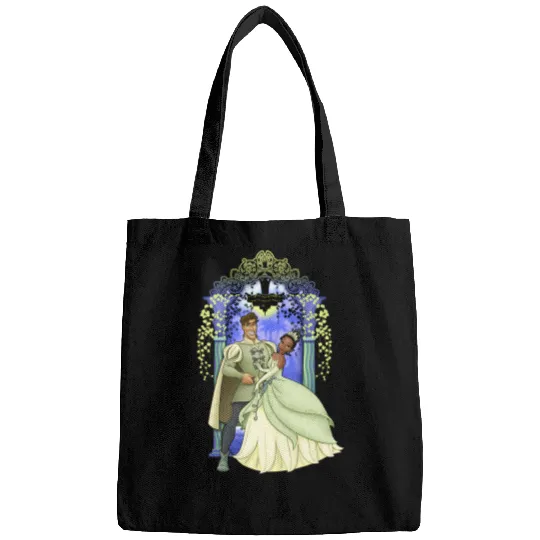 Disney Princess And The Frog Tiana Naveen Arch Hoodie Bags