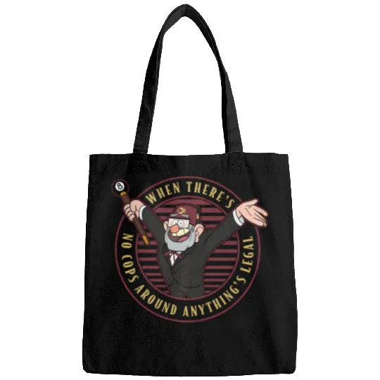 Discover Disney Gravity Falls When There'S No Cops Anything'S Legal Bags
