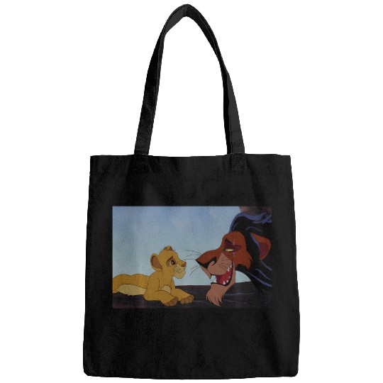 Disney The Lion King Simba Scar You'Re So Weird Meme Bags