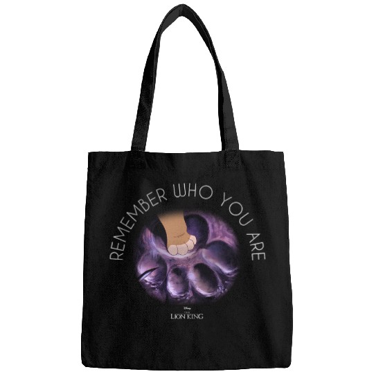 Disney The Lion King Simba Remember Who You Are Text Bags