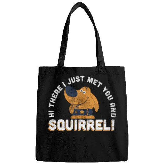Discover Disney Pixar Up Dug Just Met And Squirrel Bags