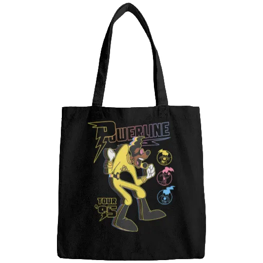 Disney A Goofy Movie Powerline Tour '95 Retro Neon Poster Bags